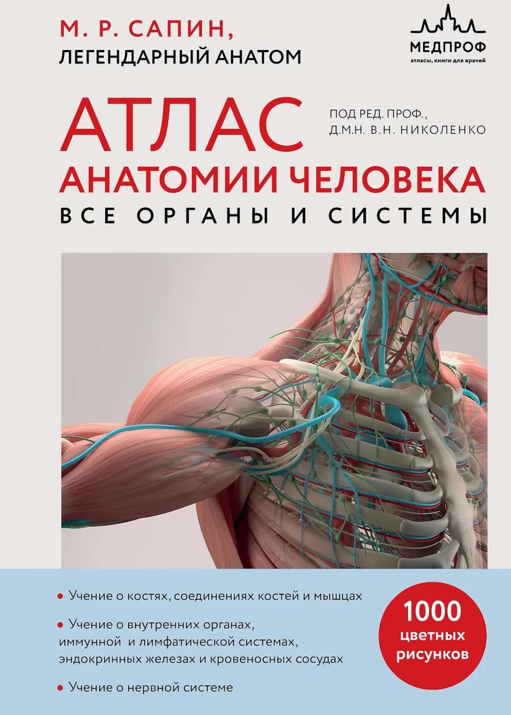 Атлас анатомии человека. Все органы и системы