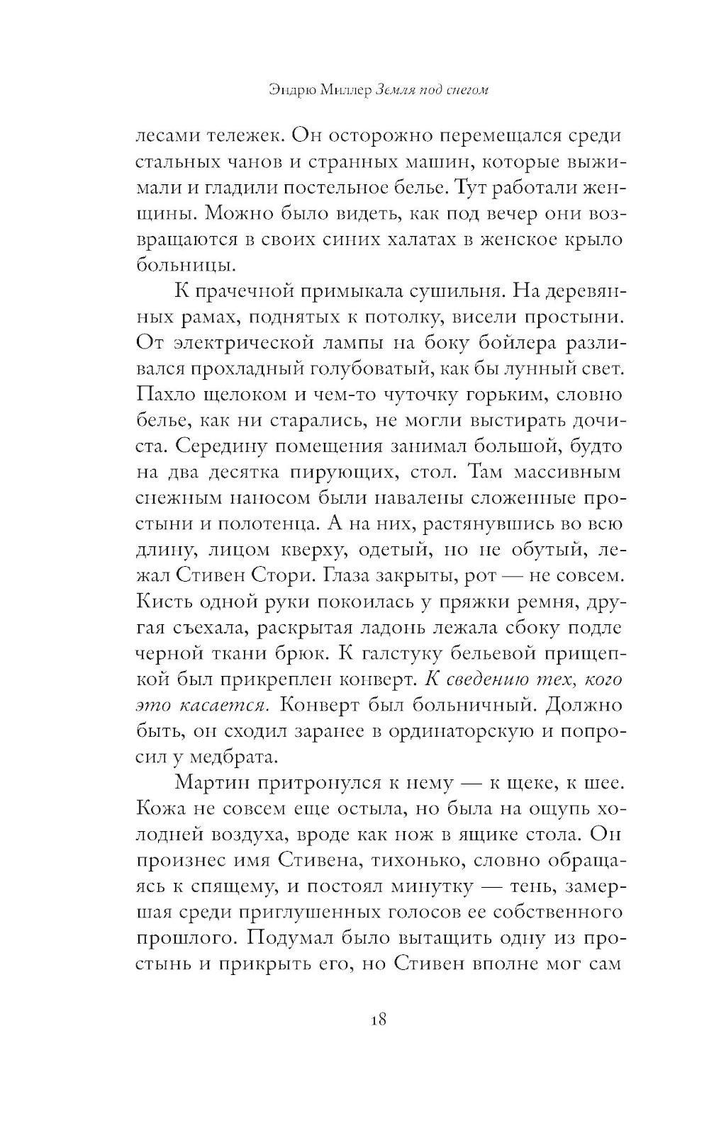 Земля под снегом