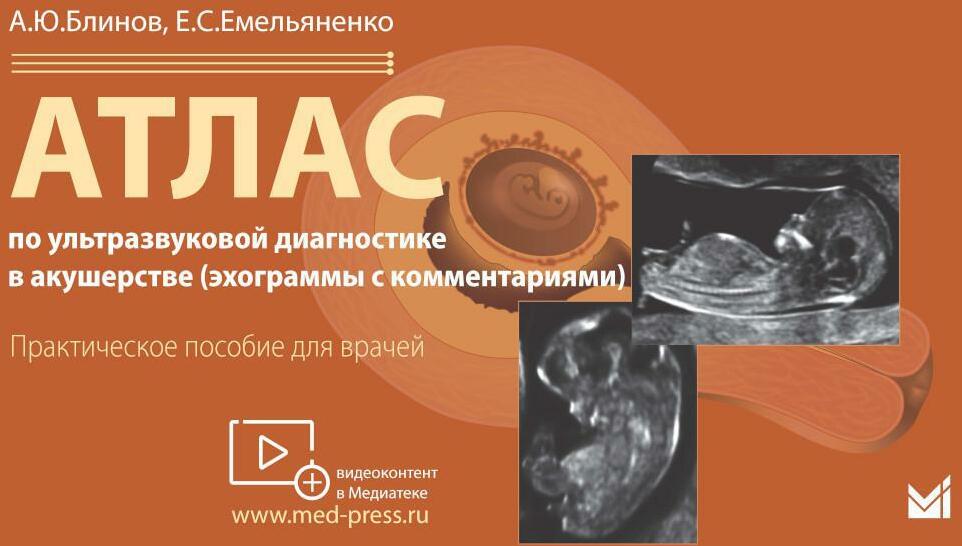 Атлас по ультразвуковой диагностике в акушерстве (эхограммы с комментариями): практическое пособие для врачей