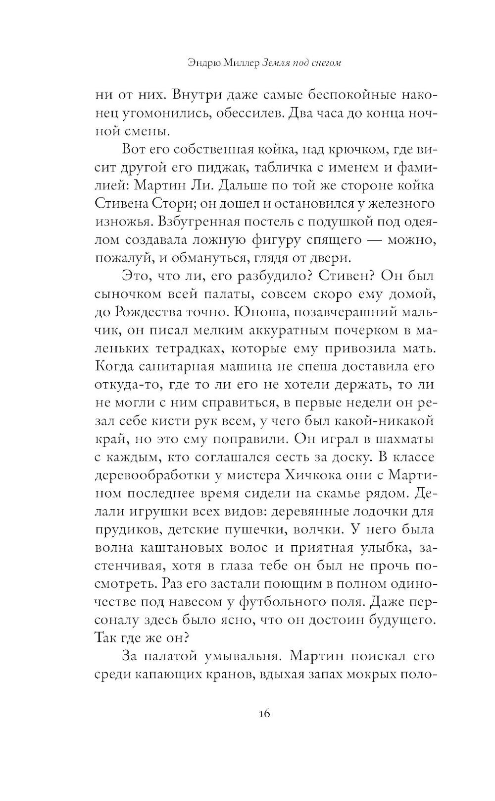 Земля под снегом