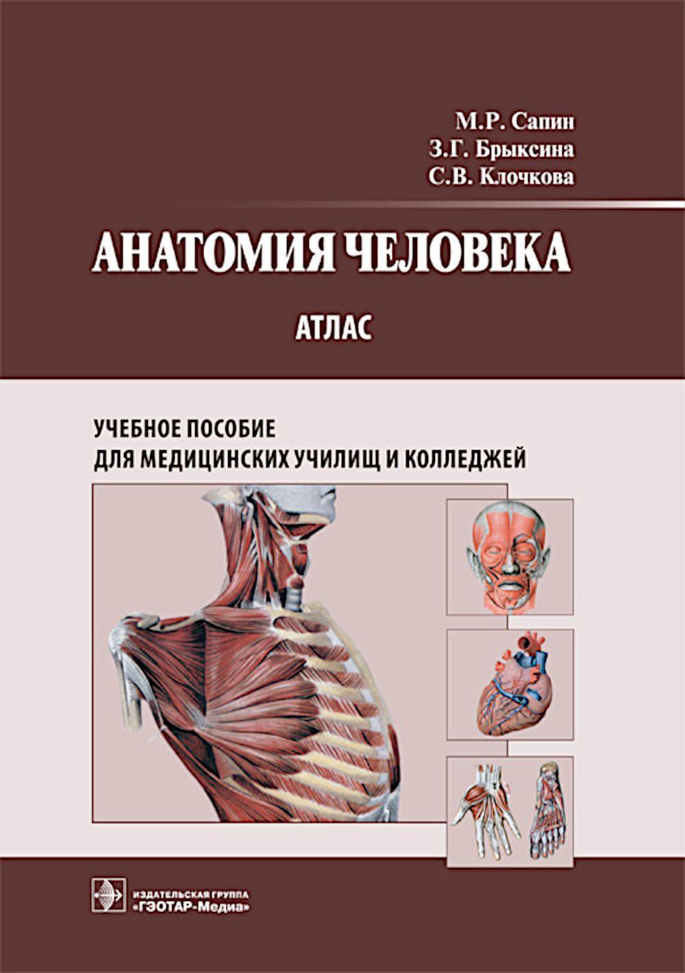 Анатомия человека: атлас: Учебное пособие