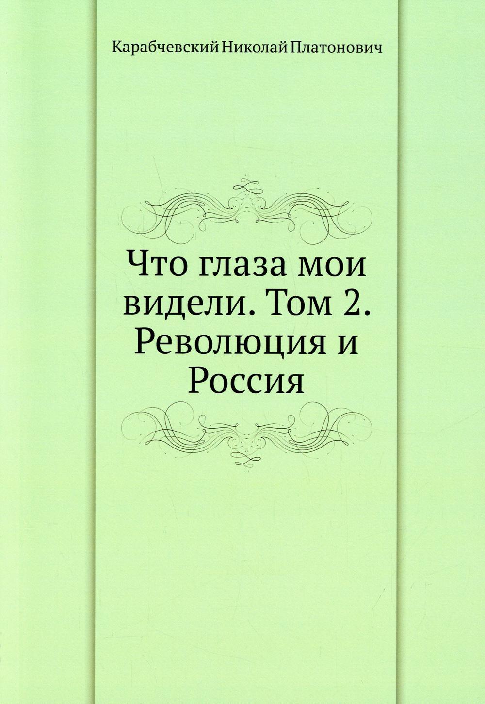 Что глаза мои видели. Т. 2: Революция и Россия