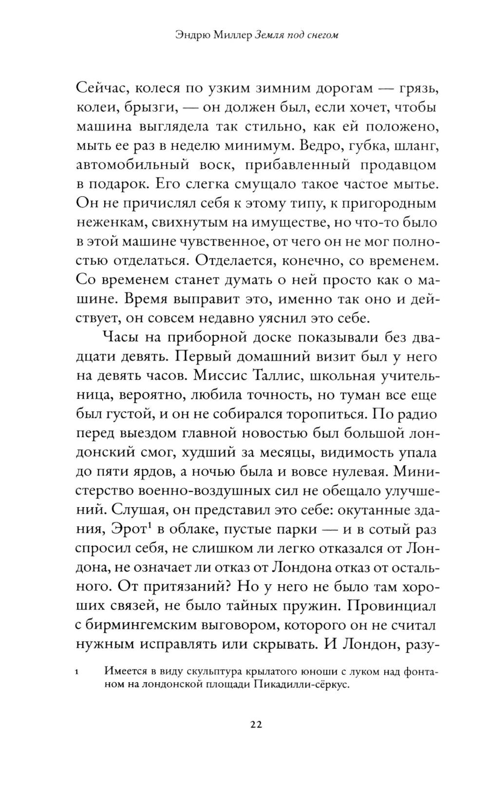 Земля под снегом