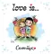 Love is... Скетчбук (белый)