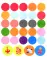 Первая аппликация: игрушки. 109 наклеек