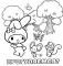 My Melody. Раскраска