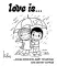 Love is... Раскраска